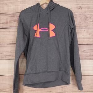 Under Armour Hoodie Womens Medium Storm ColdGear Pullover Fleece Athletic